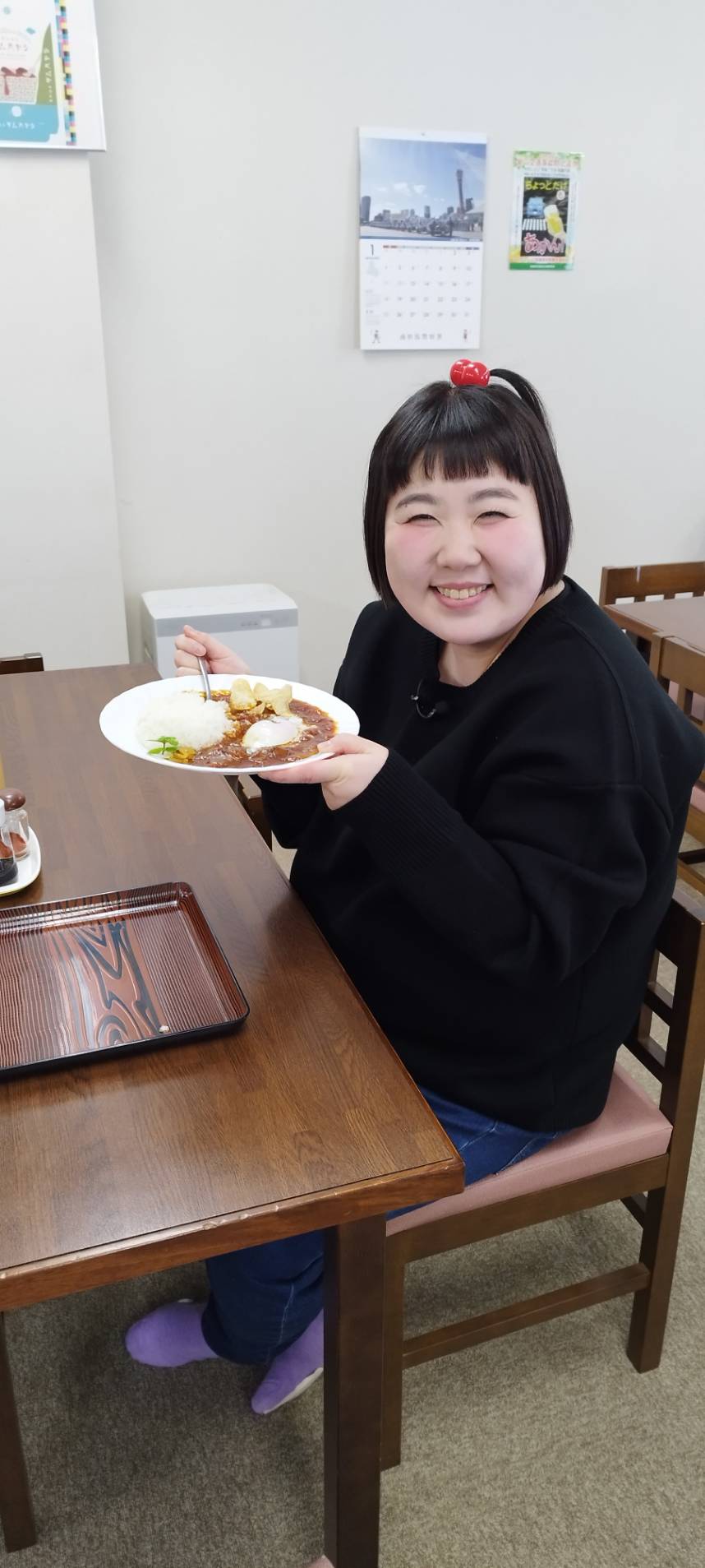 酒井藍 黒川温泉 ハヤシライス